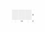 Hanah Home Capella 120 - Blanco